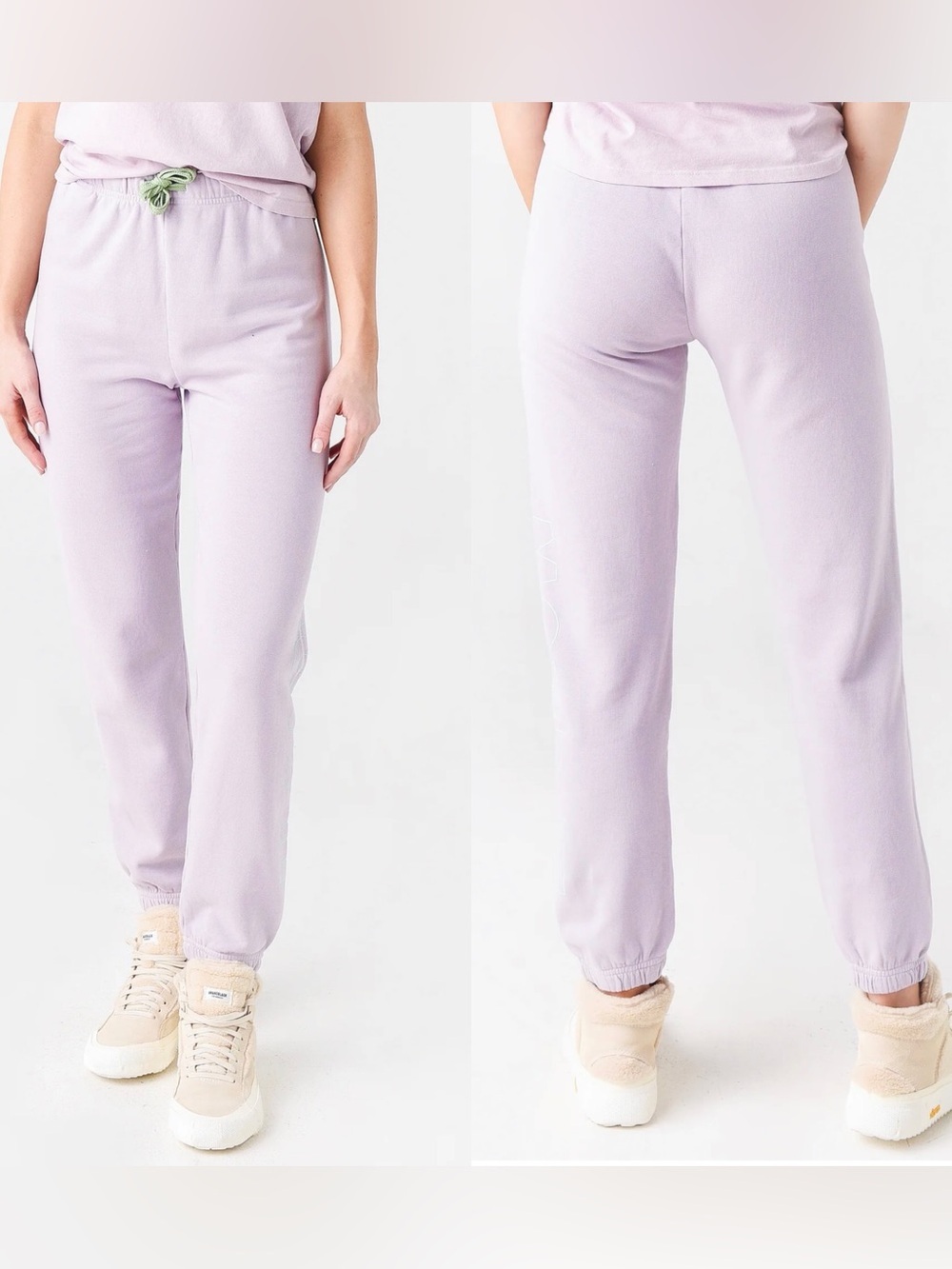 MOTHER • NWT The Bender Ankle Pant sweatpants joggers medium lavender move it